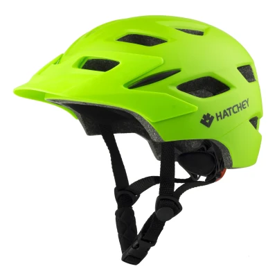 Hatchey Manic green XS dětská cyklistická přilba