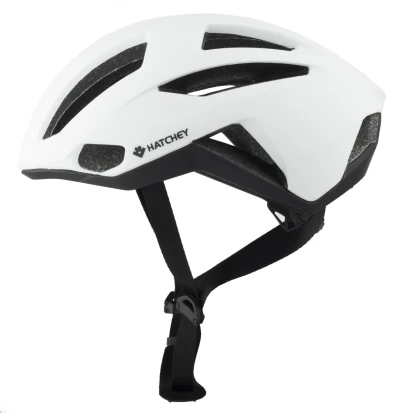 Hatchey Pace bílá silniční cyklistická přilba POUZE M 55-59 cm, white (VÝPRODEJ)