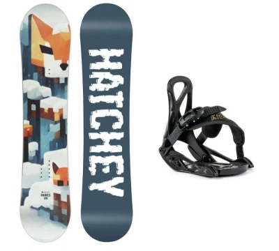 Hatchey Rabbies SPR juniorský snowboard + Beany Kido vázání Hatchey Rabbies SPR juniorský snowboard + Beany Kido vázání