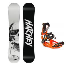 Hatchey Sillence freestyle snowboard + Raven Fastec FT360 orange viazanie