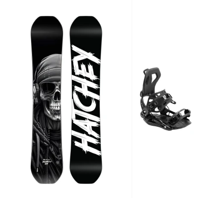 Hatchey Sillence II pánský snowboard + Hatchey Fastec+ snowboardové vázání