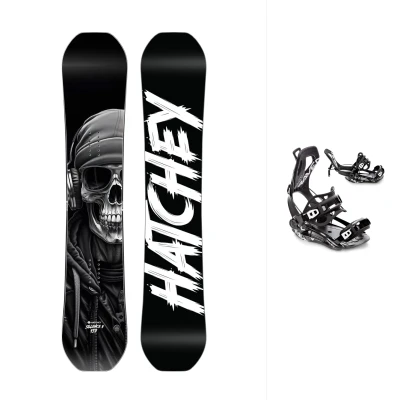 Hatchey Sillence II pánský snowboard + Raven Fastec FT360 black snowboardové vázání