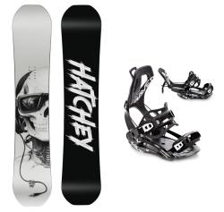 Hatchey Sillence snowboard + Raven Fastec FT360 black viazanie
