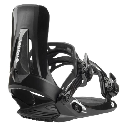 Hatchey Tactic snowboardové vázání POUZE black EU 39-46 (VÝPRODEJ)
