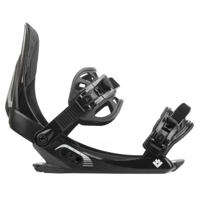 Hatchey Tactic snowboardové vázání POUZE white/black EU 39-46 (VÝPRODEJ)