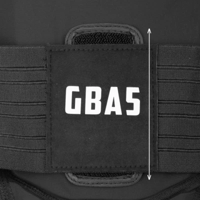 Hatchey Vest GBA5 Flex Junior black páteřák