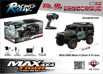 MAX TIGER 3 -1/10 Crawler 4x4 + sleva 300,- na příslušenství