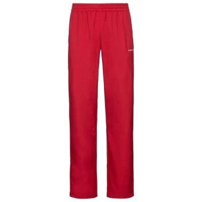 Head Club Pants Junior červené dětské kalhoty