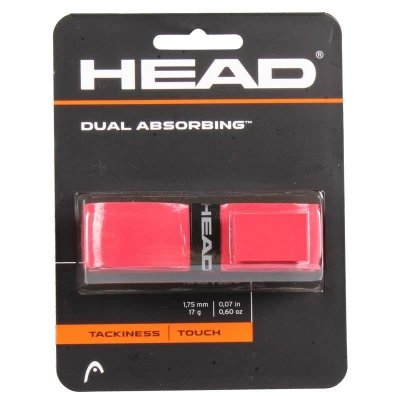 Head Dual Absorbing základní omotávka červená Head Dual Absorbing základní omotávka červená