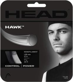 Head Hawk tenisový výplet 12 m čierna Head Hawk tenisový výplet 12 m čierna