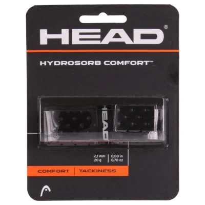Head HydroSorb Comfort základní omotávka černá Head HydroSorb Comfort základní omotávka černá