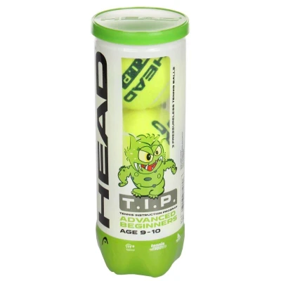 Head T.I.P Green 3ks tenisové míče Head T.I.P Green 3ks tenisové míče