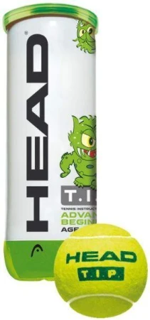 Head T.I.P Green 3ks tenisové míče