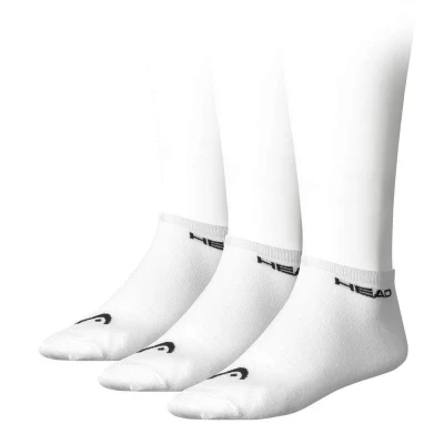 Head Tennis 3P Sneaker sportovní ponožky bílá
