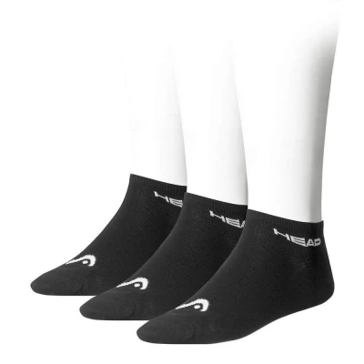 Head Tennis 3P Sneaker sportovní ponožky černá Head Tennis 3P Sneaker sportovní ponožky černá