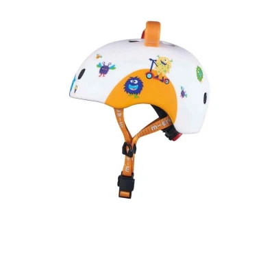 Micro LED 3D Monsters dětská helma