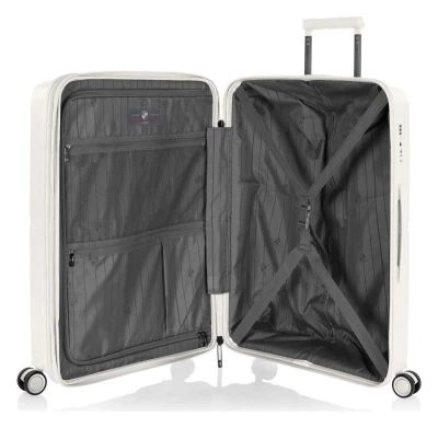 Heys Airlite M White kufr + kosmetická taštička zdarma