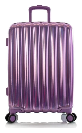 Heys Astro M Purple kufr + kosmetická taštička zdarma