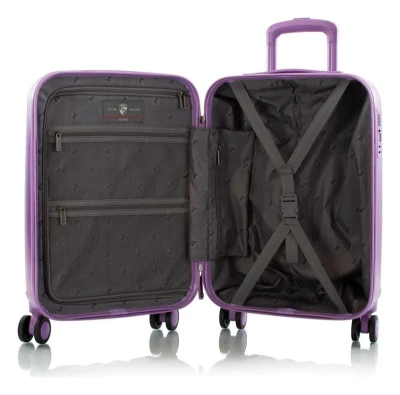Heys Astro S Purple kufr + kosmetická taštička zdarma