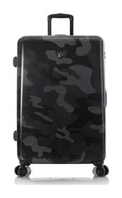 Heys Black Camo L kufr + kosmetická taštička zdarma