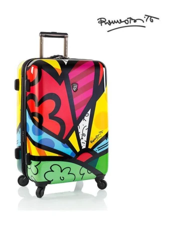 Heys Britto A New Day M kufr + kosmetická taštička zdarma Heys Britto A New Day M kufr + kosmetická taštička zdarma