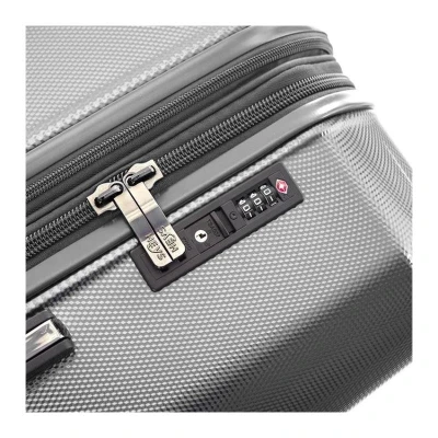 Heys EcoCase S Grey kufr + kosmetická taštička zdarma