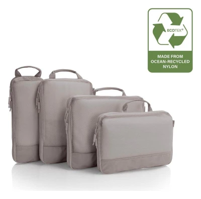 Heys Ecotex Compression Packing Cube 4 Pc Set Atmosphere