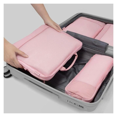 Heys Ecotex Compression Packing Cube 4 Pc Set Atmosphere