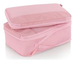 Heys Ecotex Compression Packing Cube 4 Pc Set Lilac Blossom