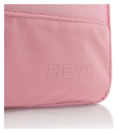 Heys Ecotex růžová 4dílná sada cestovních organizérů do kufru