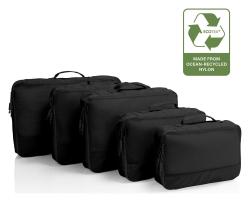Heys Ecotex Packing Cube 5 Pc Set Blue Ocean