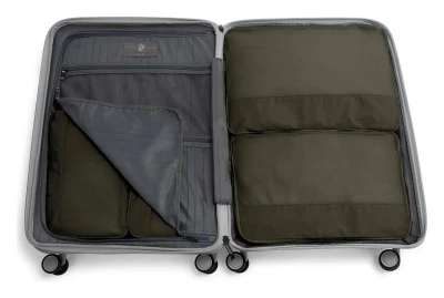 Heys Ecotex Packing Cube 5 Pc Set Grey Stone