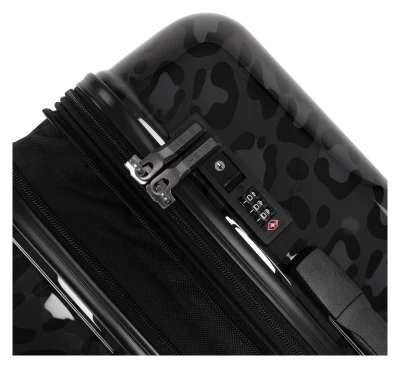 Heys Elite Black Leopard M cestovní kufr