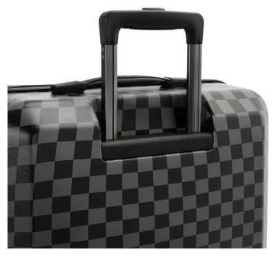Heys EZ Fashion L Checkered černý cestovní kufr