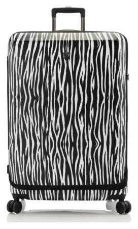 Heys EZ Fashion L Zebra kufr + kosmetická taštička zdarma