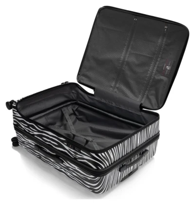 Heys EZ Fashion L Zebra kufr + kosmetická taštička zdarma