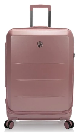 Heys EZ Fashion M Rose Gold kufr + kosmetická taštička zdarma