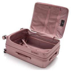 Heys EZ Fashion M Rose Gold kufr + kosmetická taštička zdarma