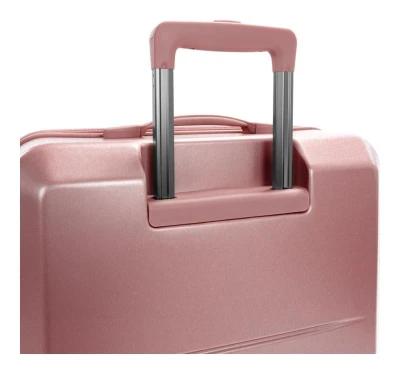 Heys EZ Fashion M Rose Gold kufr + kosmetická taštička zdarma