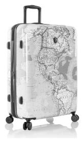 Heys Journey 3G L Black/White Map kufr + sleva 400,- na příslušenství