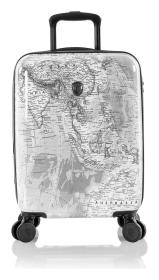Heys Journey 3G S Black/White Map kufor + kozmetická taštička zadarmo