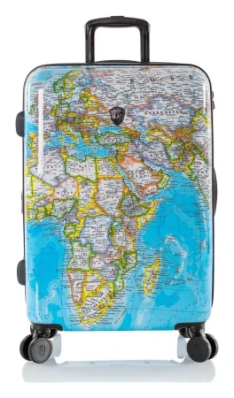Heys Journey 3G S,M,L Blue Map sada kufrů + sleva 1000,- na příslušenství