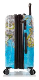 Heys Journey 3G S,M,L Blue Map sada kufrů + sleva 1000,- na příslušenství