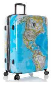 Heys Journey 3G S,M,L Blue Map sada kufrů + sleva 1000,- na příslušenství