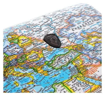 Heys Journey 3G S,M,L Blue Map sada kufrů + sleva 1000,- na příslušenství