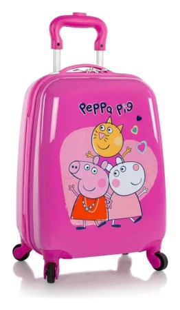 Heys Kids Peppa Pig 4w Pink kufr Heys Kids Peppa Pig 4w Pink kufr