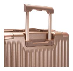 Heys Luxe L Rose Gold kufr + kosmetická taštička zdarma