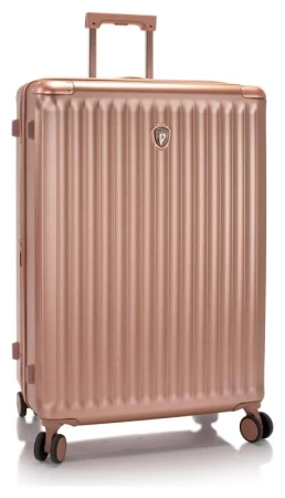 Heys Luxe L Rose Gold kufr + kosmetická taštička zdarma Heys Luxe L Rose Gold kufr + kosmetická taštička zdarma