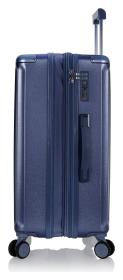 Heys Luxe M Navy kufr + kosmetická taštička zdarma