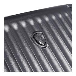 Heys Luxe S Gunmetal kufr + kosmetická taštička zdarma